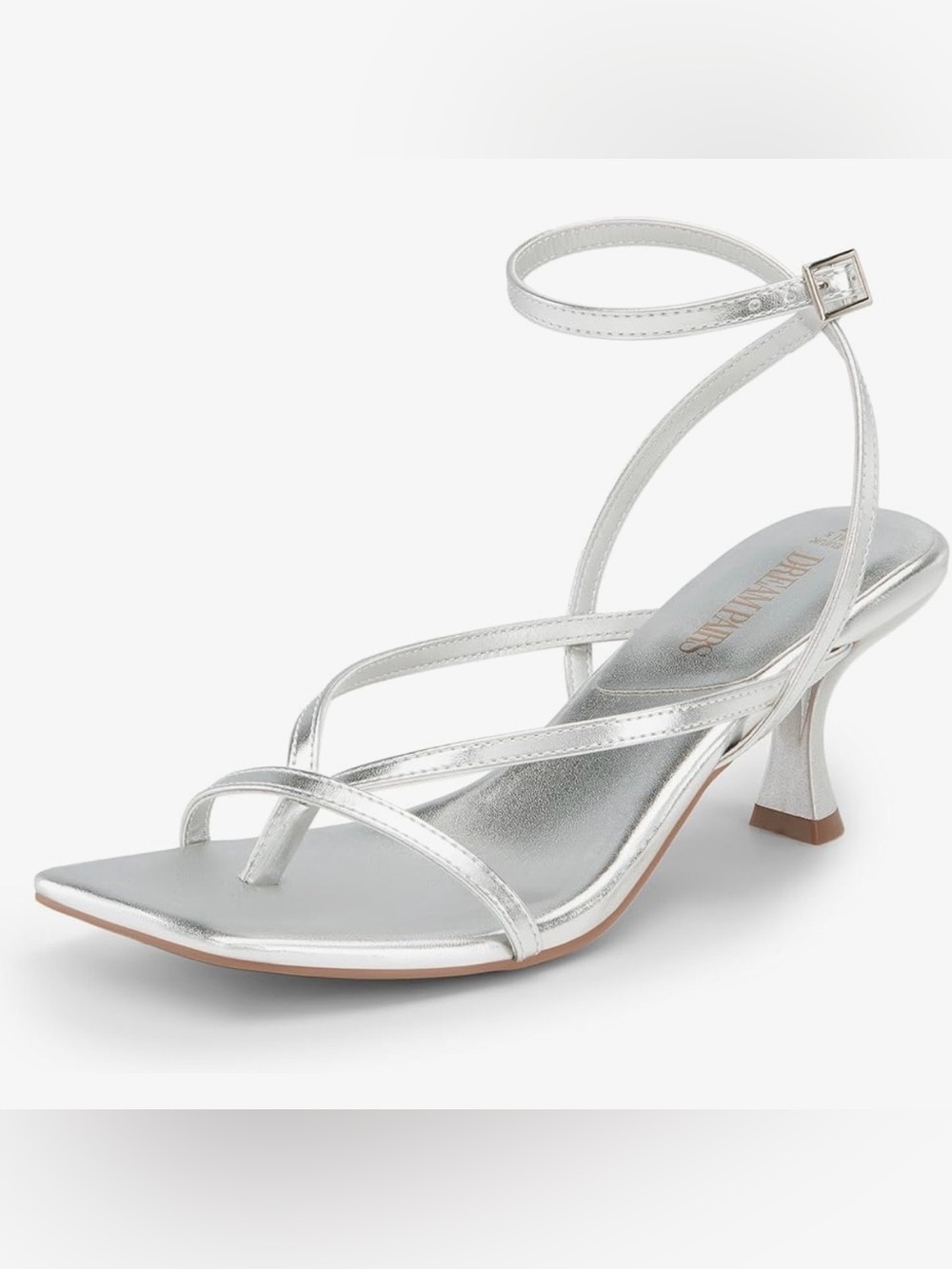 Silver sandals